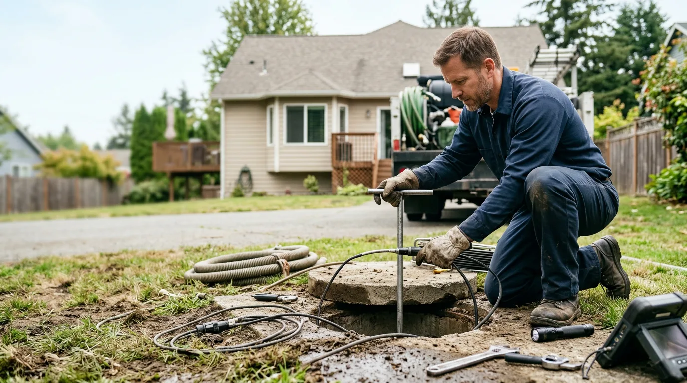 Septic Tank Pumping in Sumava Resorts, IN